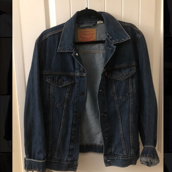 levi's trucker jean jacket mens
